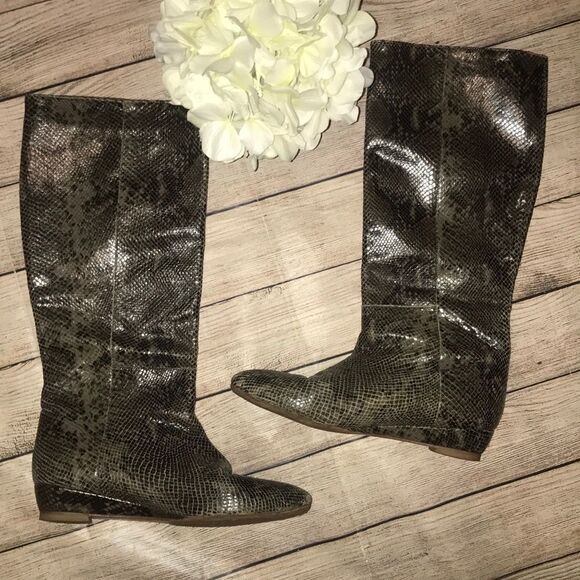 Loeffler Randall Matilde Snakeskin Boot - Picture 2 of 7